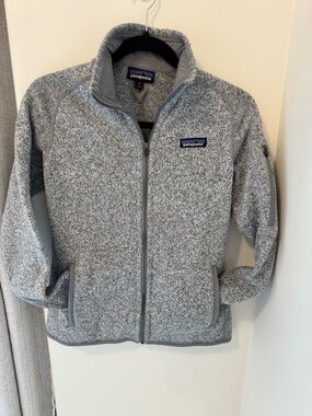 Patagonia Women's Gray Full-Zip Fleece Jacket
